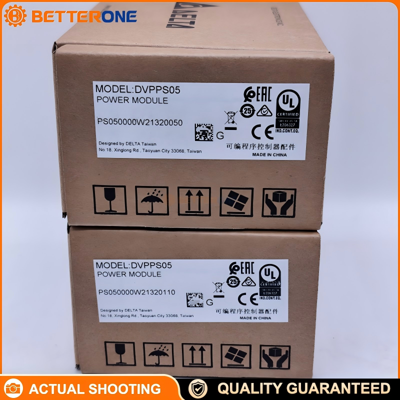Delta DVPPS05 (DVP-PS05) PLC Power Supply Module, 1-Phase 85–264VAC Input, 24VDC Output, 5A, 120W, DIN-Rail Mount, for DVP Series PLC Panels