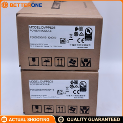 Delta DVPPS05 (DVP-PS05) PLC Power Supply Module, 1-Phase 85–264VAC Input, 24VDC Output, 5A, 120W, DIN-Rail Mount, for DVP Series PLC Panels