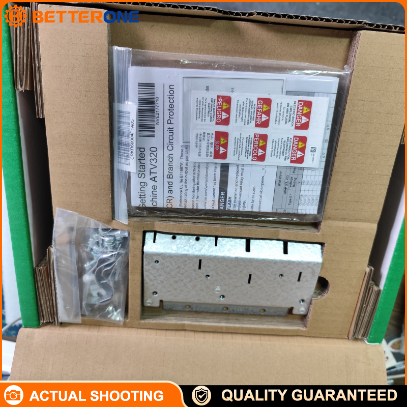 Schneider Electric ATV320U75N4B Altivar Machine ATV320 VFD, 7.5kW Heavy Duty, 380–500V 3-Phase, Book Drive, IP20, Integrated EMC C2 Filter, 26.5A@380V, Modbus/CANopen, STO Safety