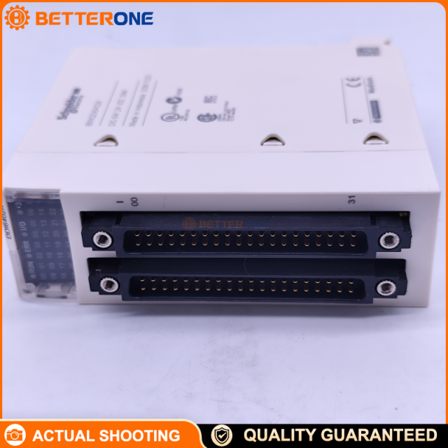 Schneider Electric BMXDDI6402K Modicon X80 Discrete Input Module, 64 DI, 24VDC Positive (Sinking) Isolated Inputs, Dual 40-way Connectors, IP20, for Modicon M340/M580