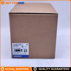 Omron CP2E-N40DT-D CP2E PLC CPU, 24VDC, 40 I/O (24 DI + 16 DO), NPN transistor outputs, built-in 2× Ethernet ports (switching), 20K steps program capacity, compact DIN-rail PLC for machine control & data collection