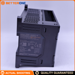 Omron CP2E-N40DT-D CP2E PLC CPU, 24VDC, 40 I/O (24 DI + 16 DO), NPN transistor outputs, built-in 2× Ethernet ports (switching), 20K steps program capacity, compact DIN-rail PLC for machine control & data collection
