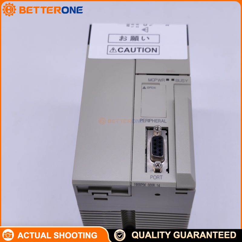 Omron CS1D-CPU65H CS1D Redundant Duplex PLC CPU Unit, 5120 I/O points (7 racks), 60K steps, 128K words (DM 32K + EM 32K×3), Ladder programming, for 24/7 critical control