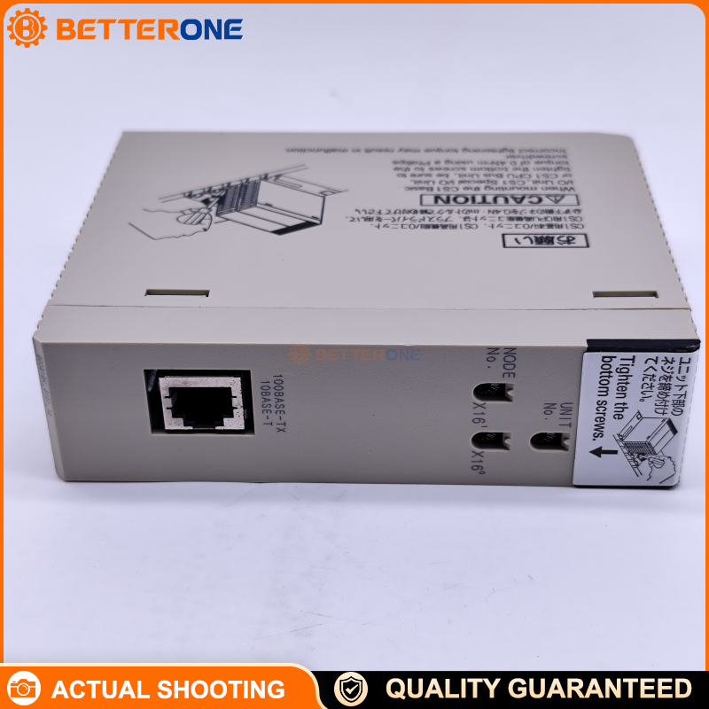 Omron CS1D-ETN21D CS1D Ethernet Unit, 100Base-TX/10Base-T, RJ45, supports FINS communications (UDP/IP & TCP/IP) for CS1D Duplex PLC redundant Ethernet communications in critical systems