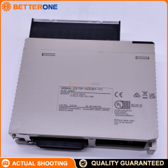 Omron CS1W-AD081-V1 CS1 Series Analog Input Unit, 8-channel voltage/current input (0–10V, ±10V, 4–20mA, etc.), 16-bit data, selectable 4,000/8,000 resolution, 1 ms/point (settable to 250 µs/point), with line disconnection detection