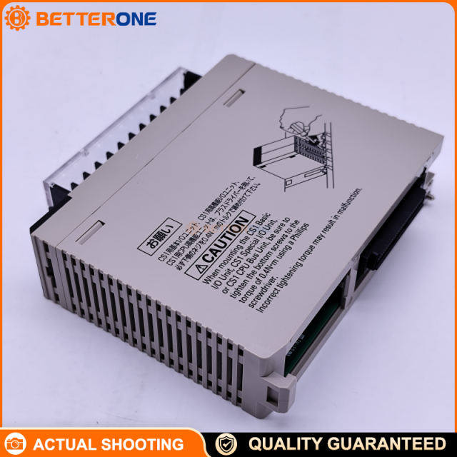Omron CS1W-AD081-V1 CS1 Series Analog Input Unit, 8-channel voltage/current input (0–10V, ±10V, 4–20mA, etc.), 16-bit data, selectable 4,000/8,000 resolution, 1 ms/point (settable to 250 µs/point), with line disconnection detection