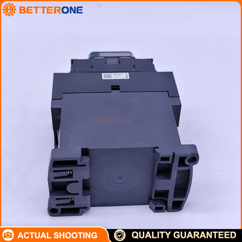 Schneider Electric LC1D18BDC TeSys D Contactor, 3P (3NO), AC-3 18A (≤440V), 24VDC coil, built-in 1NO+1NC auxiliary contact, DIN-rail/plate mounting, for motor control and industrial panels