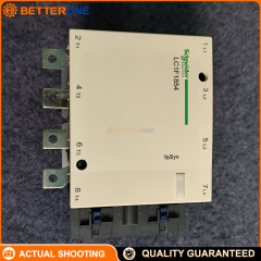 Schneider Electric LC1F1854M7 TeSys F Contactor, 4P (4NO), AC-1 275A (≤440VAC), 220VAC coil 40–400Hz, for high-current power switching, heaters and distribution switching applications
