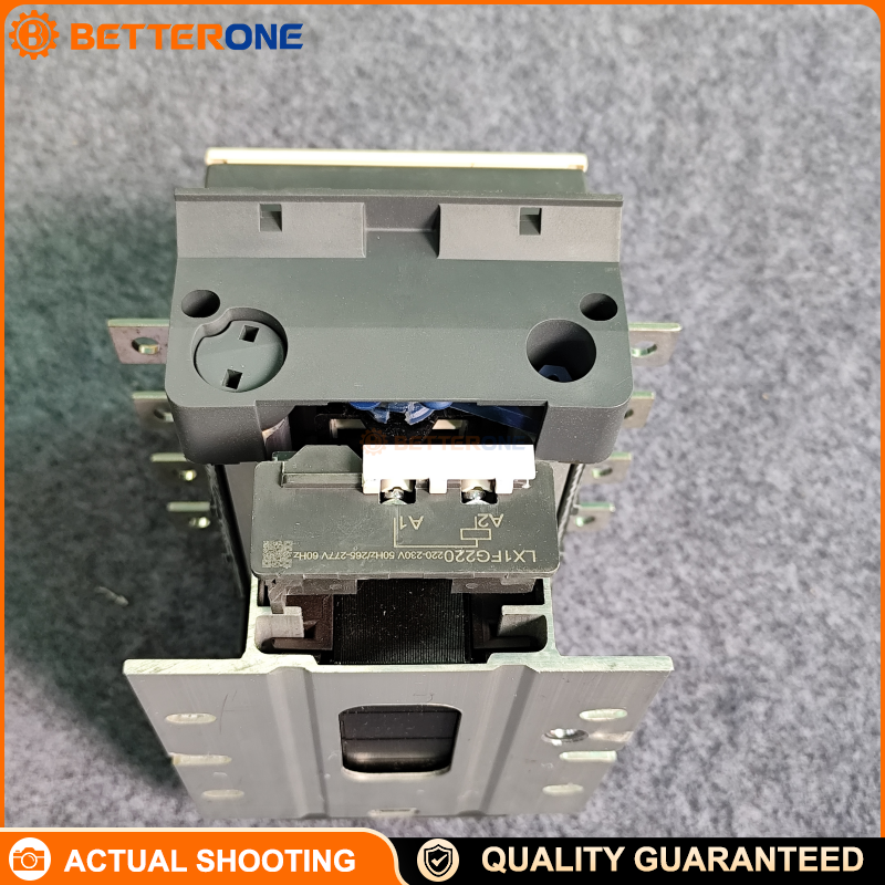 Schneider Electric LC1F1854M7 TeSys F Contactor, 4P (4NO), AC-1 275A (≤440VAC), 220VAC coil 40–400Hz, for high-current power switching, heaters and distribution switching applications