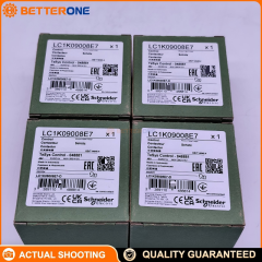 Schneider Electric LC1K09008E7 TeSys K miniature contactor, 4P (2NO+2NC), AC-1 ≤440VAC 20A, power circuit up to 690VAC (IEC), 48VAC 50/60Hz coil, screw terminals, DIN-rail/panel mount—ideal for control circuits, heaters and power switching