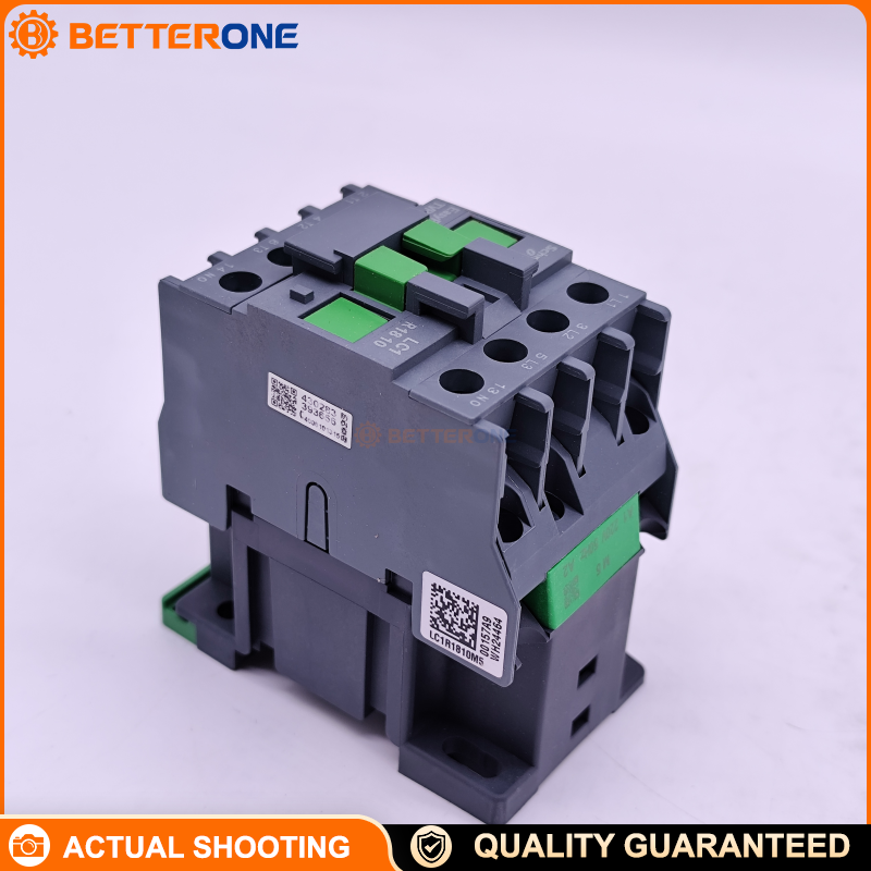 Schneider Electric LC1R1810M5N EasyPact TVR 3-Pole AC Contactor, 3P (3NO) + 1NO auxiliary, AC-3 18A, 7.5kW, 220VAC coil, for motor starting and control panels