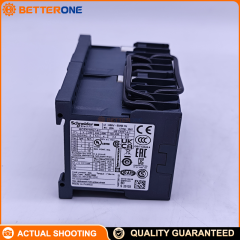 Schneider Electric LP2K1201BD TeSys K Reversing Contactor, 3P (3NO), AC-3 ≤440V 12A, 24VDC coil, 1NC auxiliary, screw terminals, DIN-rail/plate mount, for motor forward/reverse control