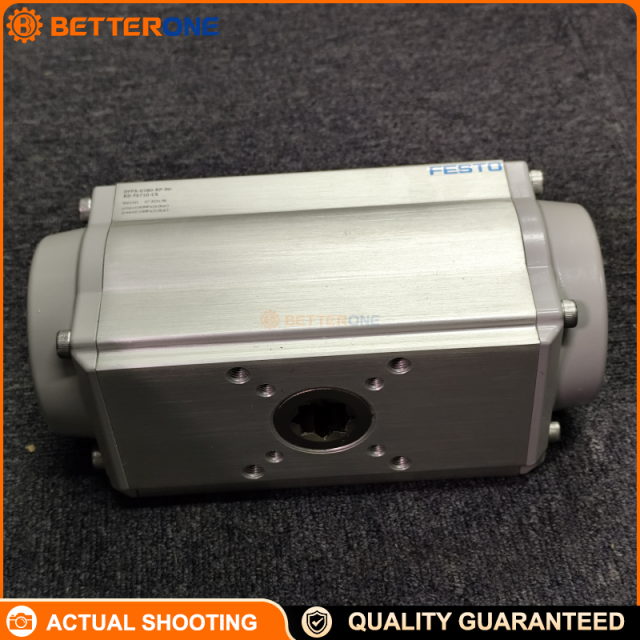 Festo 8161245 DFPX-0180-RP-90-RD-F0710-CS Quarter-turn Pneumatic Actuator, 90°, Double-acting, Rack & Pinion, ISO 5211 (F0710), NAMUR interface—ideal for butterfly/ball/damper valve automation