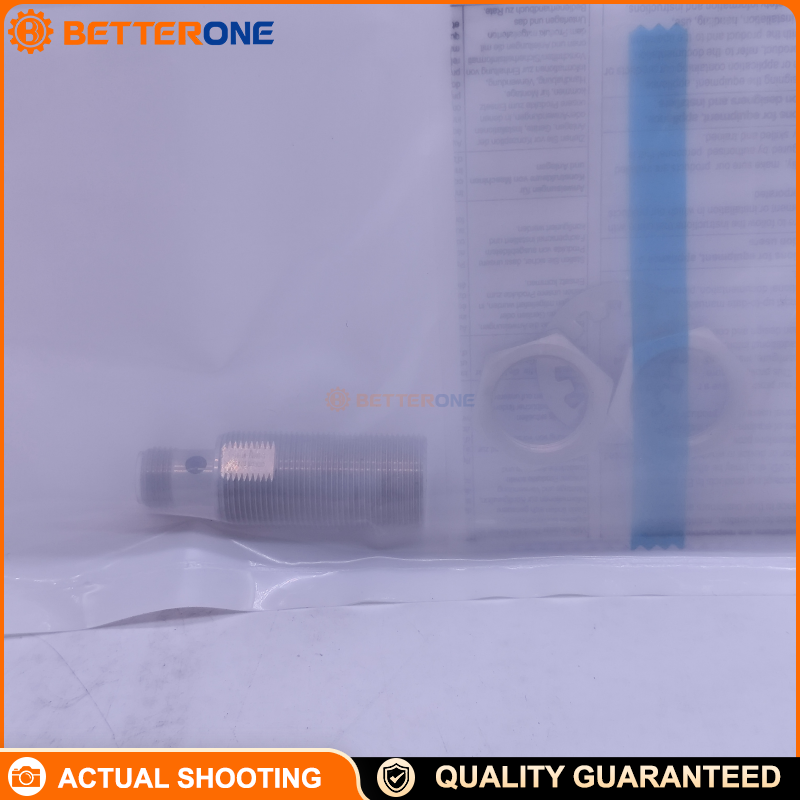 Omron E2A-S18KS08-M1-B1 Inductive Proximity Sensor, Stainless Steel Short Body, M18 Flush (Shielded), 8mm Sensing Distance, DC 3-Wire PNP NO, M12 Connector, IP67/IP69K