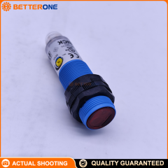 SICK VL180-2P42436 V180 Retro-reflective Photoelectric Sensor (dual lens), 0.05–6m (max 7m), 645nm red LED, PNP output, light/dark switching, 10–30VDC, M12 4-pin, IP67 (incl. P250 reflector).