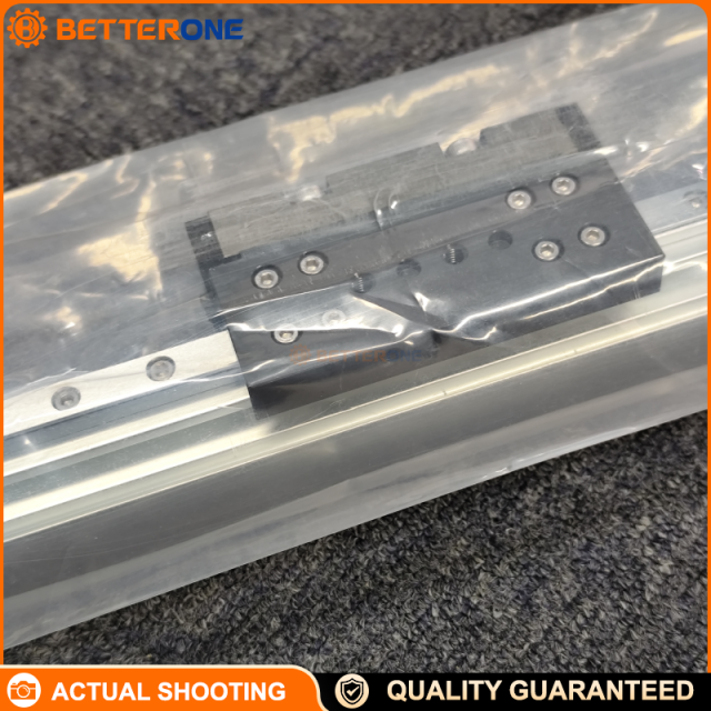 Festo DGC-18-1375-KF-PPV-A Rodless Linear Drive (DGC), 18 mm piston dia., 1375 mm stroke, KF recirculating ball bearing guide, PPV adjustable pneumatic cushioning both ends, proximity switch position sensing