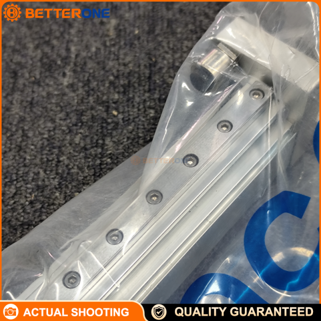 Festo DGC-18-1375-KF-PPV-A Rodless Linear Drive (DGC), 18 mm piston dia., 1375 mm stroke, KF recirculating ball bearing guide, PPV adjustable pneumatic cushioning both ends, proximity switch position sensing
