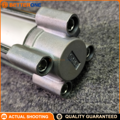 SMC C96SDB32-300 ISO 15552 tie-rod air cylinder, double-acting single rod, 32 mm bore / 300 mm stroke, built-in magnet for auto switches, air cushion both ends + bumper, G1/8 ports, max 1.0 MPa—for pushing/clamping/positioning automation
