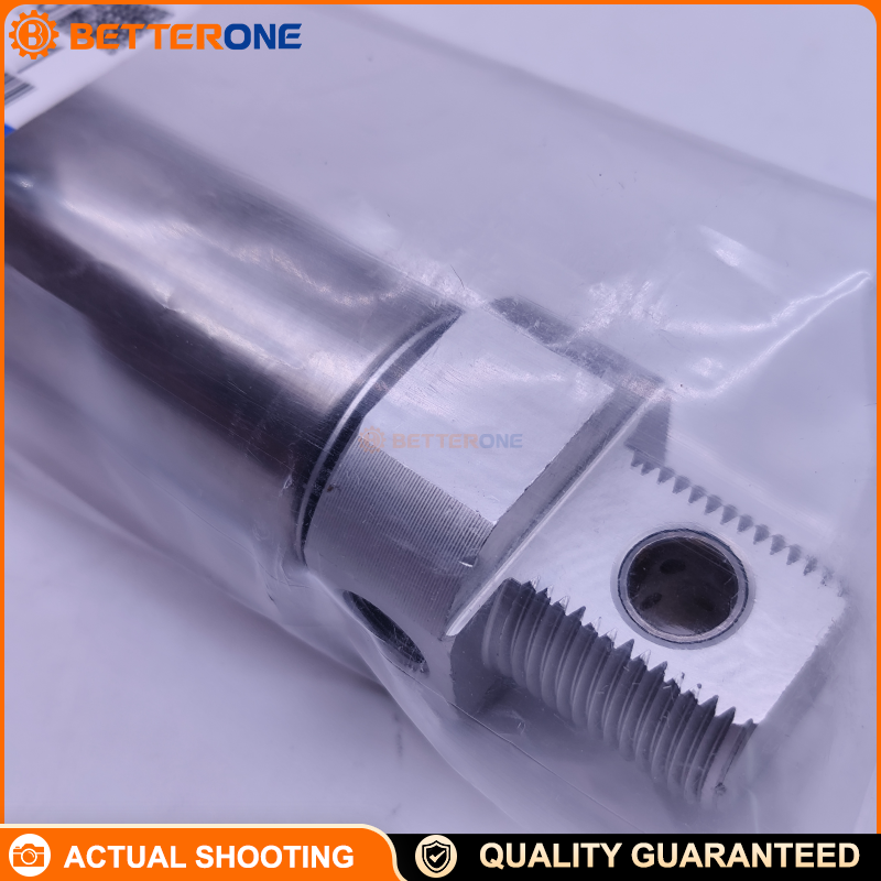 SMC CD85N25-80-CB (also CD85N25-80CB / CD85N25-80C-B) ISO 6432 round body cylinder, double-acting single rod, 25mm bore / 80mm stroke, air cushion, magnetized (auto-switch capable), G1/8 BSPP ports, M10×1.25 rod thread—for pushing