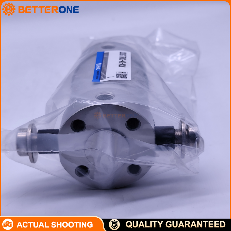 SMC CDG1TN63-40-XC6 CG1 Round Body Air Cylinder, Double-Acting Single Rod, Head Trunnion Mount, 63mm Bore, 40mm Stroke, Rubber Bumper, Built-in Magnet for Auto Switch, Rc1/4 Port, XC6 Stainless Piston Rod & Rod End Nut