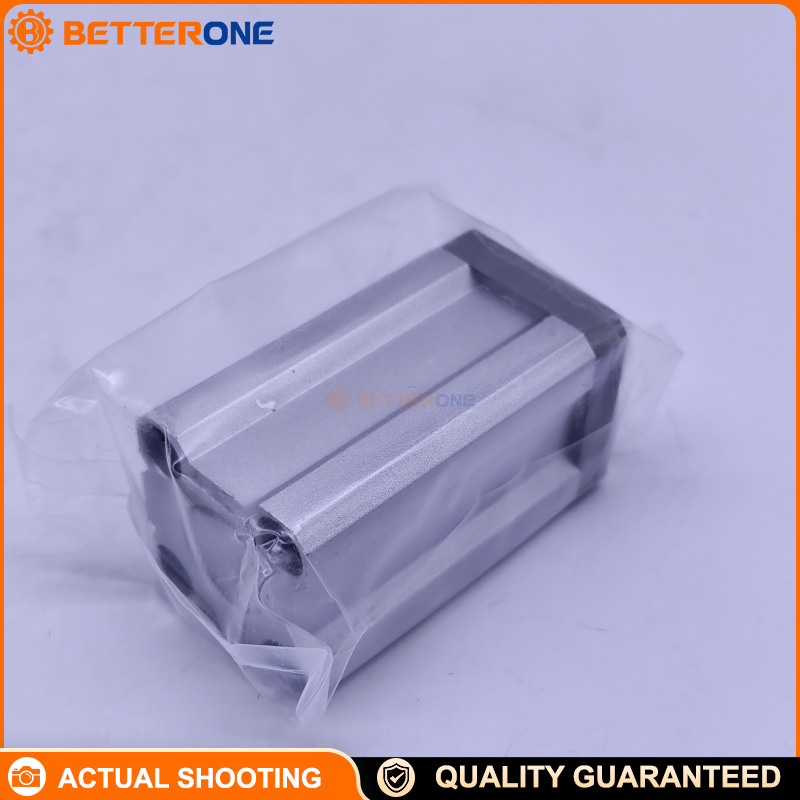 SMC CQ2KB20-40D Non-Rotating Rod Compact Cylinder, Double-Acting Single Rod, 20mm Bore × 40mm Stroke, Basic Through-Hole Mount, No Magnet, M5×0.8 ports, Max 1.0 MPa—for clamping/pushing/positioning automation.