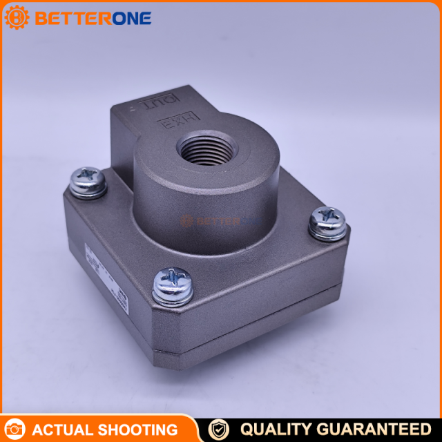 SMC EAQ5000-F04 Quick Exhaust Valve (AQ Series / EAQ European), G 1/2 (BSPP) ports, max 10 bar (1.0 MPa), high-flow fast exhaust to improve cylinder response, for pneumatic automation circuits.