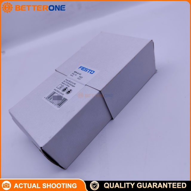 Festo MFH-5-1/2 (6420) 5/2 Monostable Solenoid Valve, G1/2, 3700 l/min, 2–8 bar, poppet seat, mechanical spring return, IP65, detenting manual override (coil ordered separately)