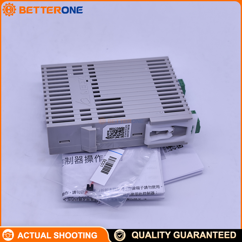 Delta DTC1000V Process & Temperature Controller (DT series), 24VDC supply, DIN-rail/chassis mount, supports TC/RTD plus 0–10V, 0/4–20mA, 0–50mV analog inputs, RS-485 Modbus, ON/OFF & PID control, voltage (external SSR) output