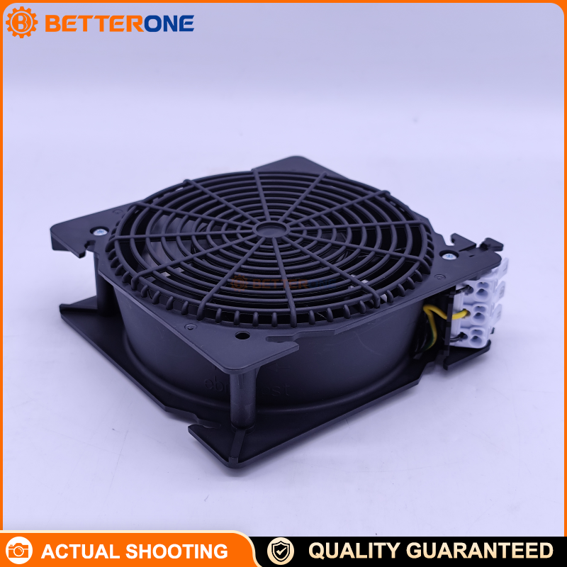 ebm-papst DV4650-470 Filter Fan for control cabinets (terminal connection), 230VAC 50/60Hz, power 17.7W@50Hz / 16.1W@60Hz, speed 2650/3100rpm, operating temp -10~55°C—for cabinet ventilation & heat dissipation.