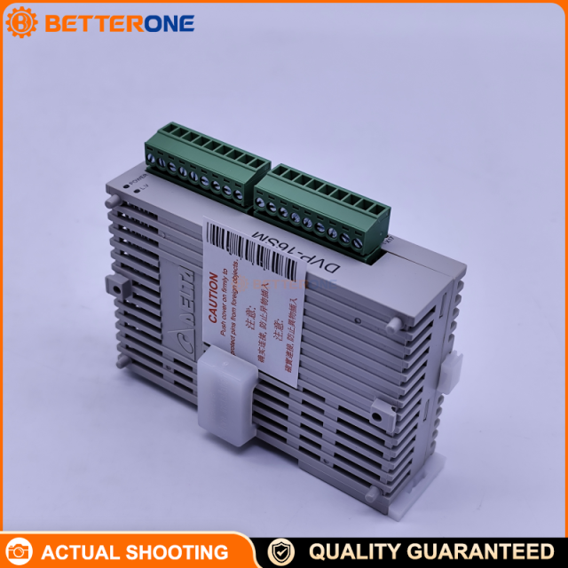 Delta DVP16SM11N DVP-S Series 16-point Digital Input Expansion Module (16DI), 24VDC DC input (sinking/sourcing), typical input current 5mA, DIN-rail mount, pluggable terminals; for DVP Slim PLC expansion (SS/SA/SX/SV etc.).