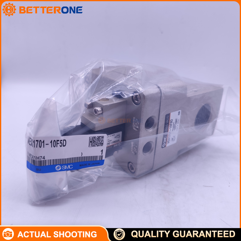 SMC VEX1701-10F5D (commonly listed as VEX1701-10F5DZ) VEX1*0 power valve / large-capacity exhausting regulator, max 1.0 MPa, set pressure 0.05–0.9 MPa, 3-port large relief (relief port same size as connection port)