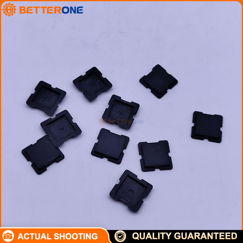 Eaton 01TQ18 / 086816 RMQ16 Button Plate Accessory, Black 18 x 18 mm, for 16.2 mm RMQ-16 pushbuttons and indicating lights, front panel marking and operator appearance accessory.