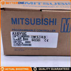 Mitsubishi AX40Y50C MELSEC-A Mixed Digital I/O Module 16 Inputs 16 Outputs 12/24VDC PLC Module