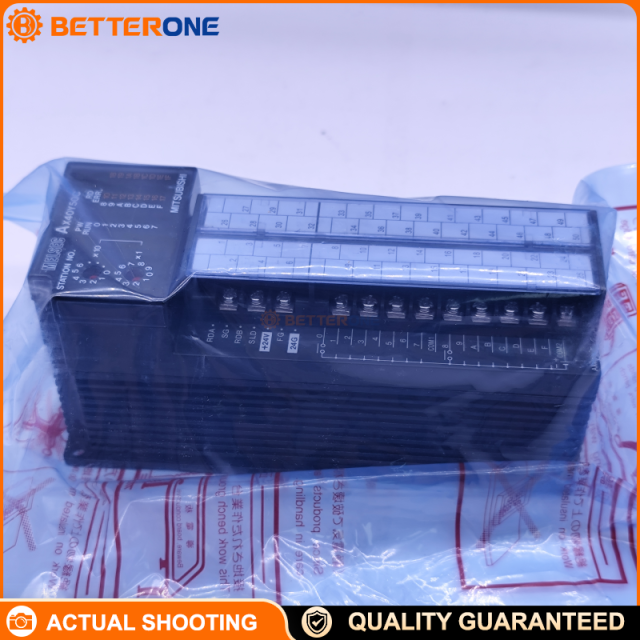 Mitsubishi AX40Y50C MELSEC-A Mixed Digital I/O Module 16 Inputs 16 Outputs 12/24VDC PLC Module