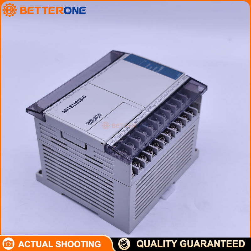 Mitsubishi Electric FX1S-30MR-ES/UL MELSEC-F FX1S PLC CPU, 30 I/O (16DI+14 relay DO), 100–240VAC power supply, 24VDC sink/source inputs, non-expandable compact controller for packaging, conveying, general machinery, and basic automation control.