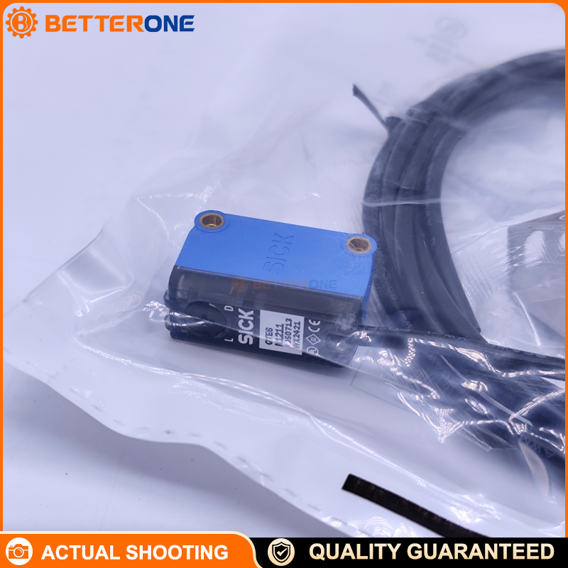 SICK 1051784 GTE6-N1212 G6 Miniature Photoelectric Proximity Sensor Energetic Diffuse Detection PinPoint LED Visible Red Light 15-250 mm Sensing Range 10-30V DC NPN Output 2 m Cable IP67 for Industrial Automation and Packaging Lines