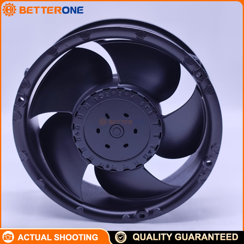 ebm-papst 6318/2 TDHHP 48V DC Axial Cooling Fan 127W Wide Voltage 36-72V Industrial Replacement Fan, ABB Cross Reference 3AUA0000083484B, High Reliability Cooling Fan for Drive Cabinets, Inverters, Power Electronics and Automation Equipment