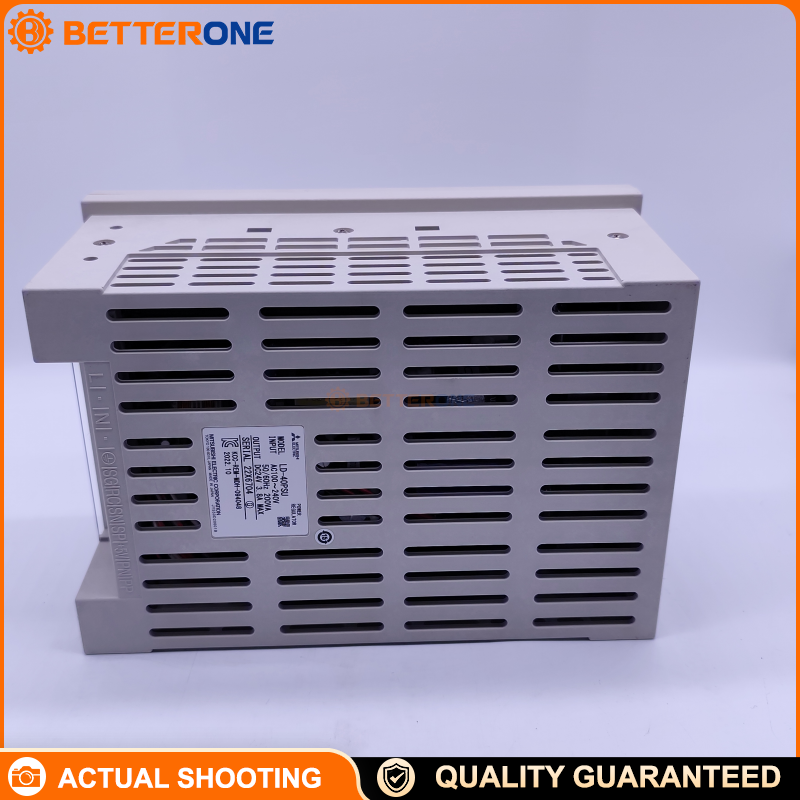 Mitsubishi Electric LD-40PSU Tension Controller Power Supply Unit for Powder Clutch and Brake Systems, Constant Voltage Control Type Clutch Amplifier with Variable Voltage Adjustment for Industrial Web Tension Control and Winding Machines