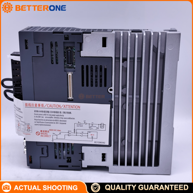 Mitsubishi Electric MR-J4-40A-RJ MELSERVO-J4 Servo Amplifier 0.4kW 200V General-Purpose AC Servo Drive with Built-In Dynamic Brake and Regenerative Resistor, Safety Unit Compatibility, Motion Control for Automation Equipment