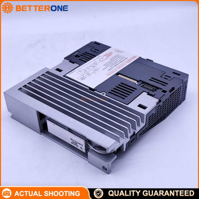 Mitsubishi Electric MR-J4-40A-RJ MELSERVO-J4 Servo Amplifier 0.4kW 200V General-Purpose AC Servo Drive with Built-In Dynamic Brake and Regenerative Resistor, Safety Unit Compatibility, Motion Control for Automation Equipment