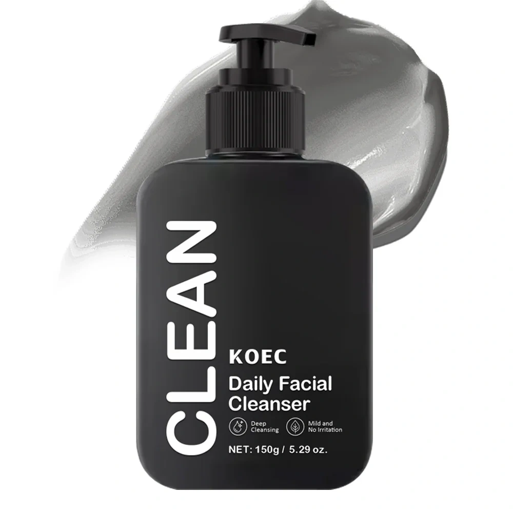 Men Facial Cleanser and Face Moisturizer 150g Skin Care Set Wholesale, Hydrating Face Cream & Face Wash for All Skin Types