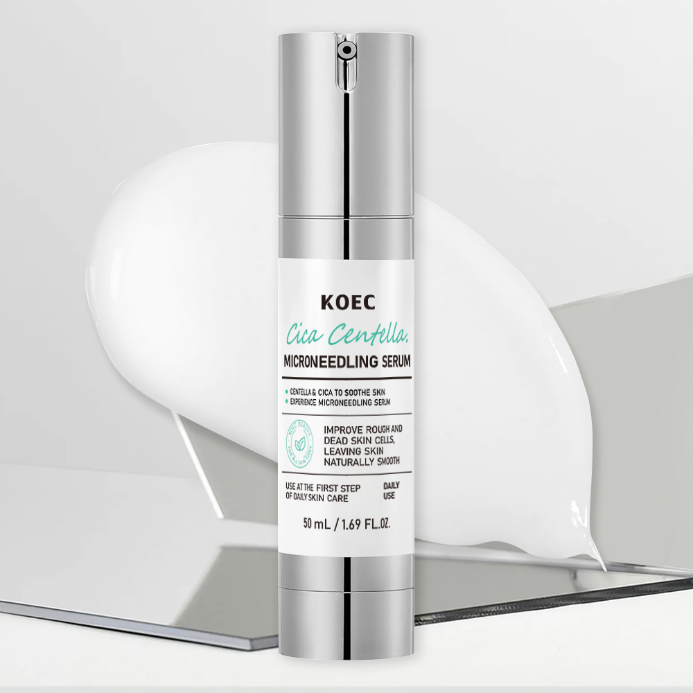 Skincare Centella Asiatica Micro Needle Serum, Anti-Inflammatory & Soothing Formula, for Sensitive Skin & Acne-Prone Areas