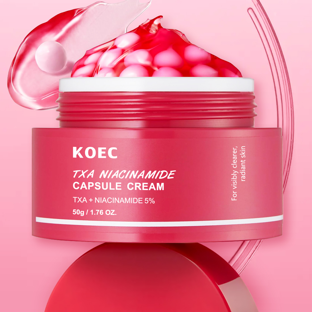 Niacinamide Capsule Moisturizing Cream, Deep Hydration & Moisture Locking, Nourishing Skin Care Solution for Women & Men