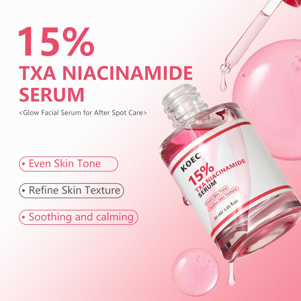 15% Niacinamide Facial Serum, Moisturizing Facial Care Essence, Hydrating Facial Skin Care Product for Women & Men
