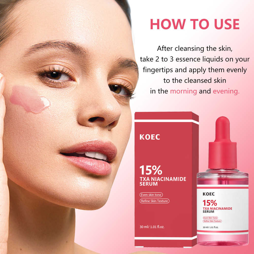 15% Niacinamide Facial Serum, Moisturizing Facial Care Essence, Hydrating Facial Skin Care Product for Women & Men