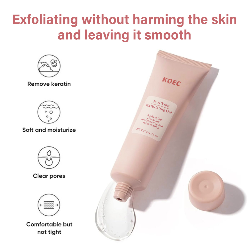 Exfoliating Gel – Deep Hydrating & Cleansing Formula, 1-Pack