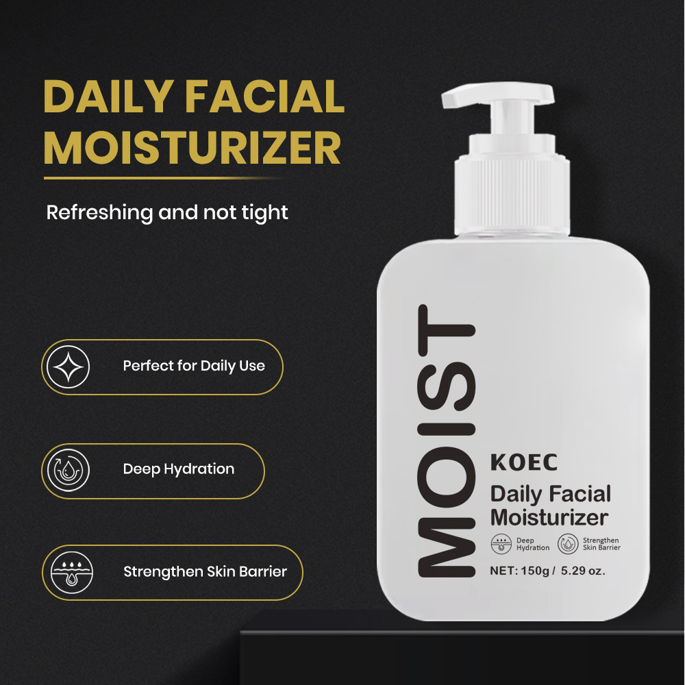 Men Facial Cleanser and Face Moisturizer 150g Skin Care Set Wholesale, Hydrating Face Cream & Face Wash for All Skin Types