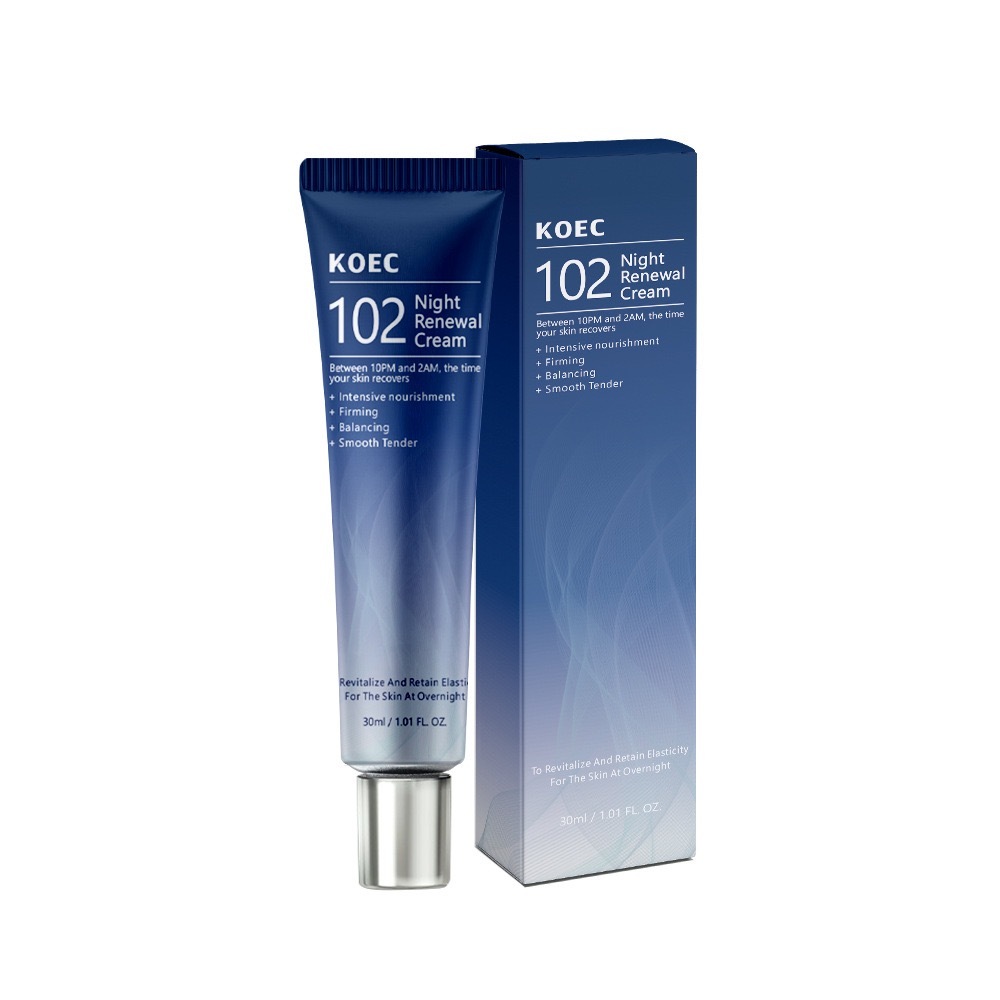 KOEC Niacinamide AM/PM Renewal Cream Set – Hydrating & Nourishing Facial Moisturizer Duo，30ml*2