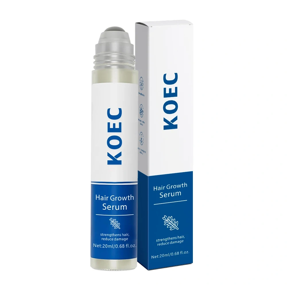 Rosemary Hair Growth Serum Roll on 20 ml Reduces Hair Fall for Hair Density Advanced Herbel Essential Oil Scalp Treatment OEM