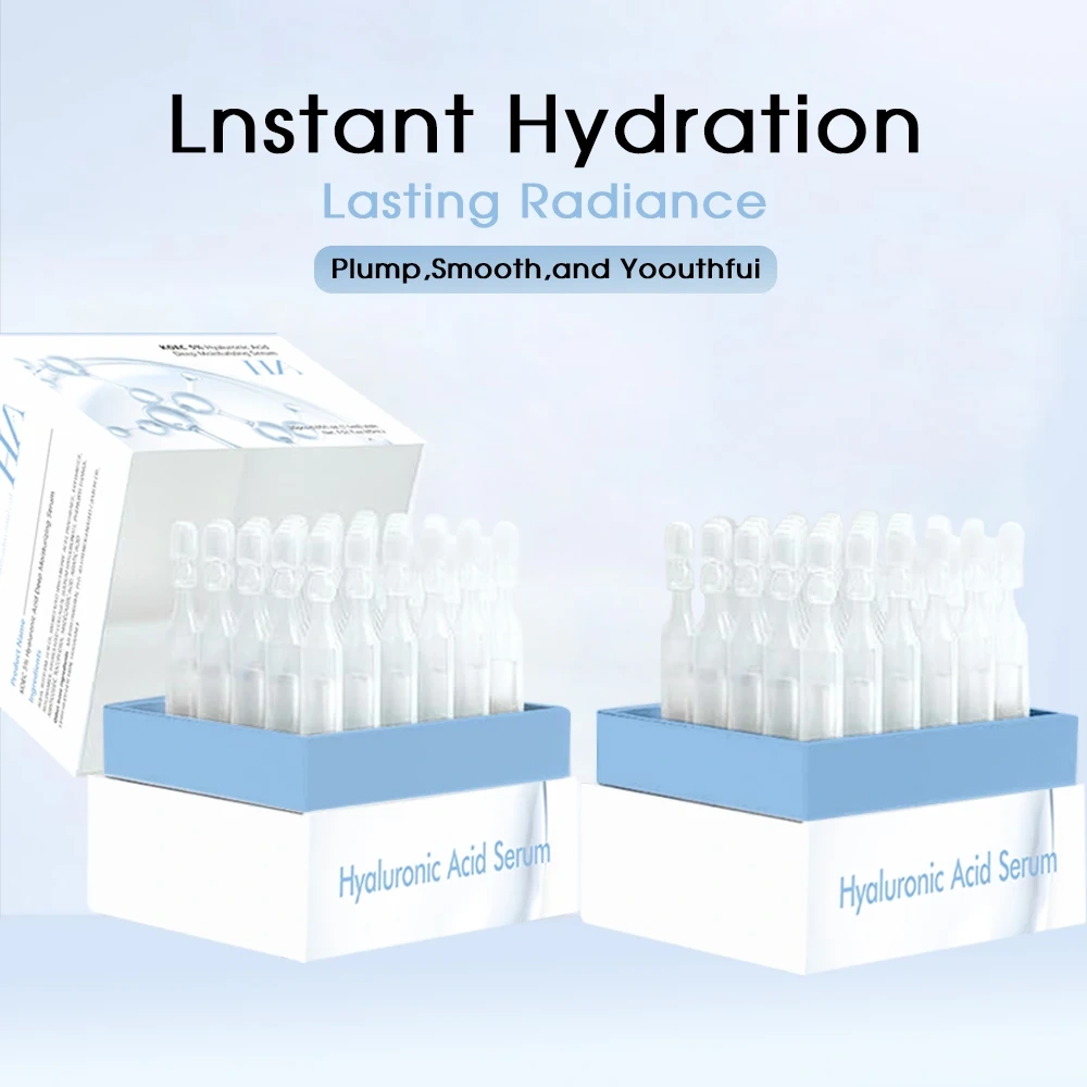 5% Hyaluronic Acid Serum Deep Moisturizing Anti Aging Skin Barrier Repair Face Serum for Dry and Sensitive Skin KOEC Wholesale